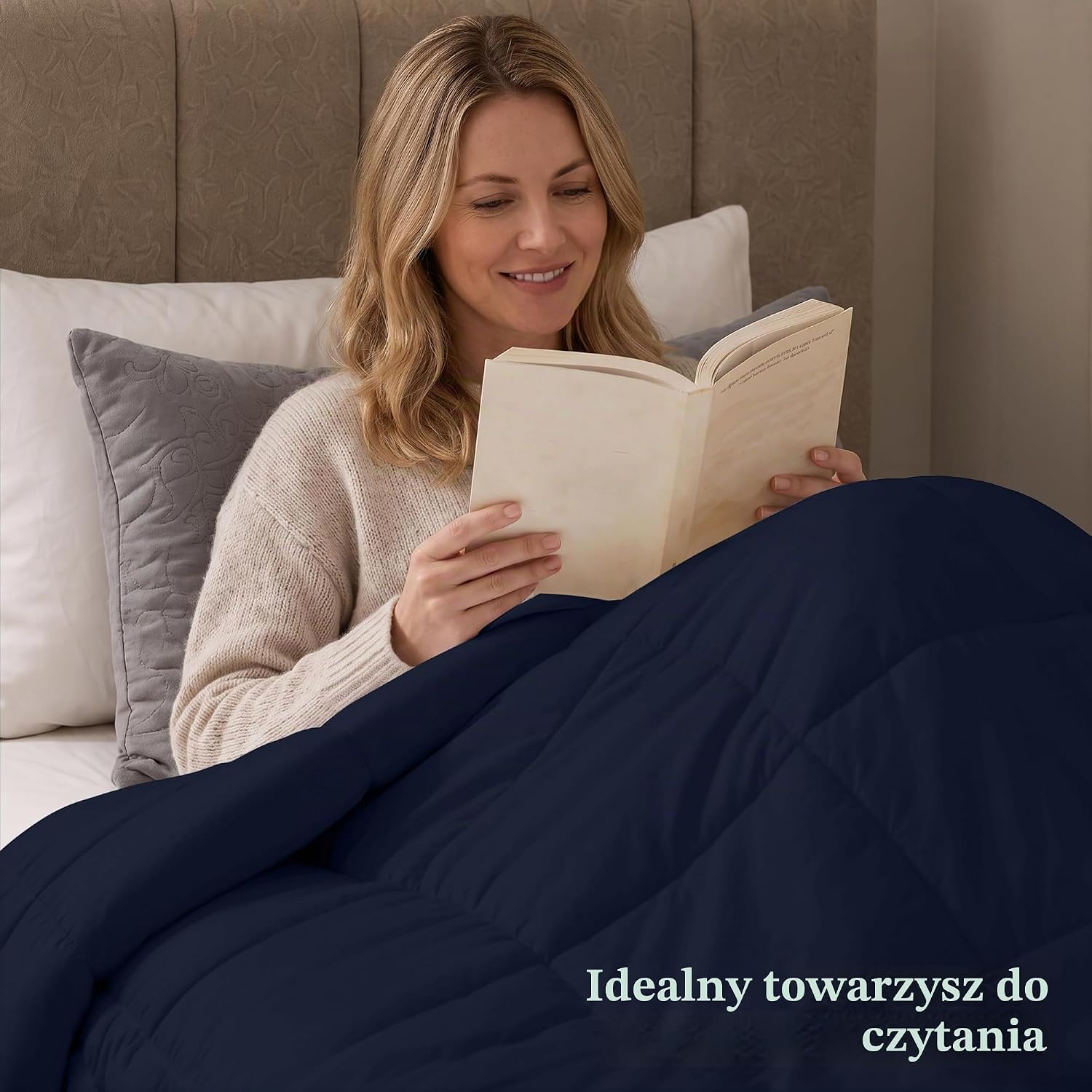 Thumbnail 4 de Utopia Bedding 4,5 Tog – podwójna kołdra z mikrofibry, granatowa