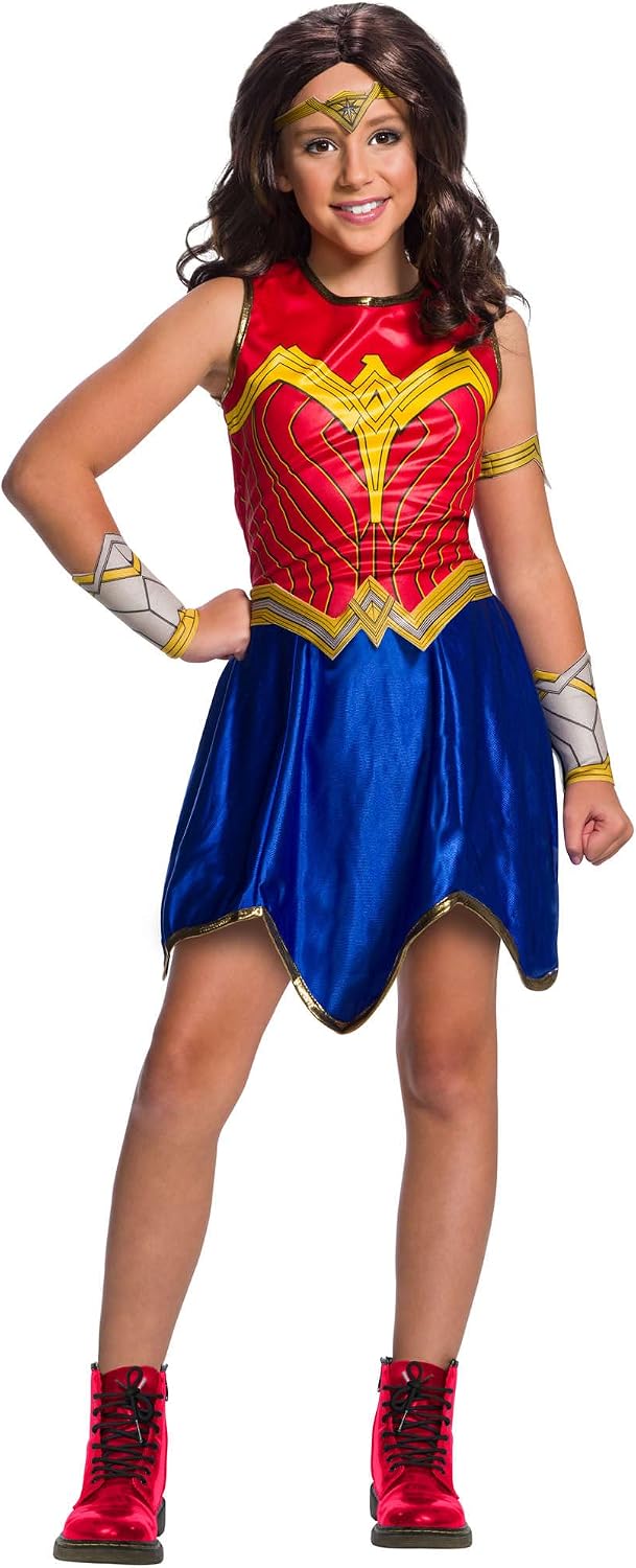 Detalle de Rubies Wonder Woman Costume for Kids, Large