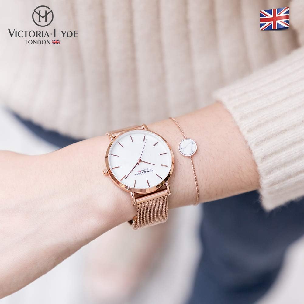 Thumbnail 1 de VICTORIA HYDE Donna orologio al quarzo cinturino in acciaio/pelle
