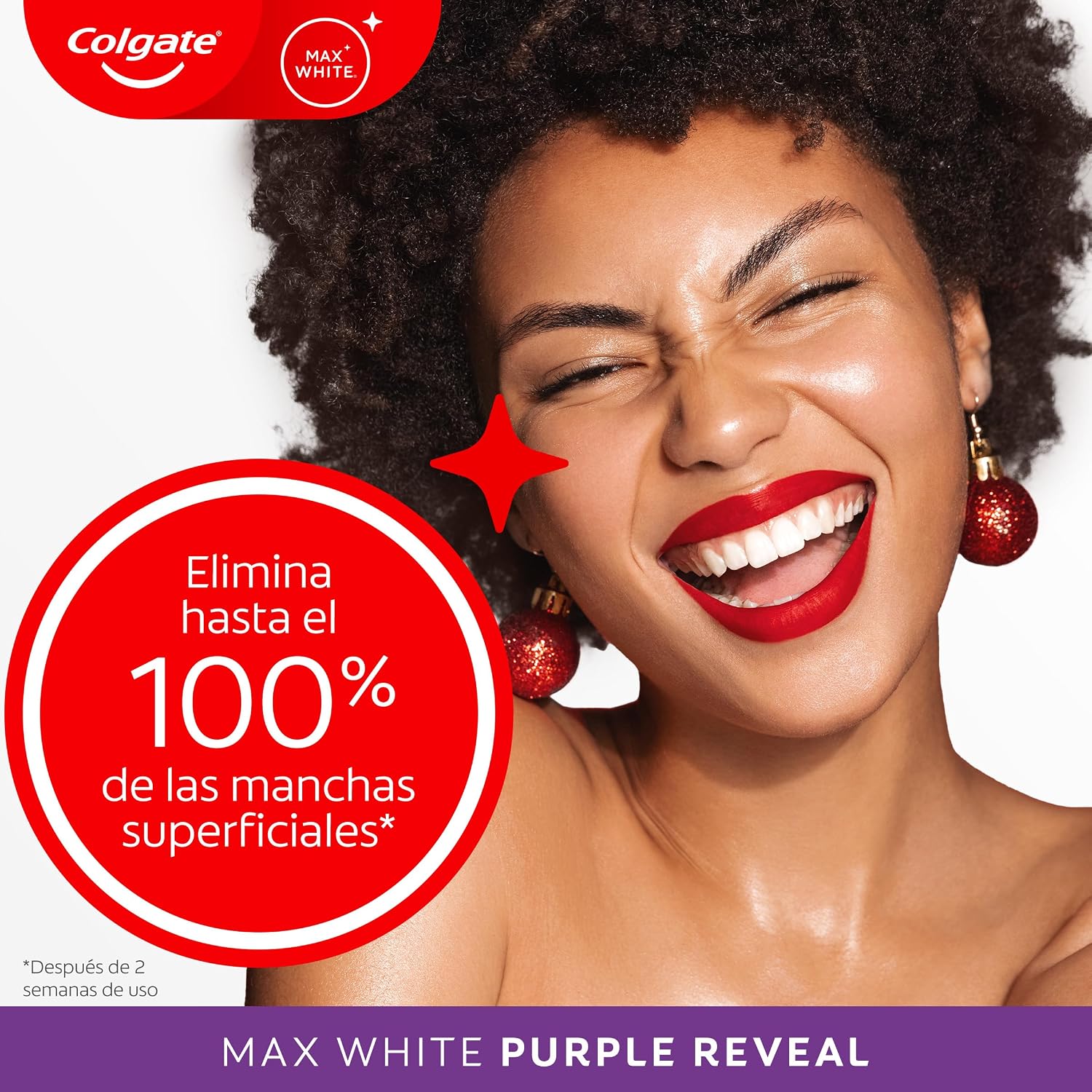 Thumbnail 5 de Colgate Max White Purple Reveal Pasta blanqueadora 4 x 75 ml 🪥