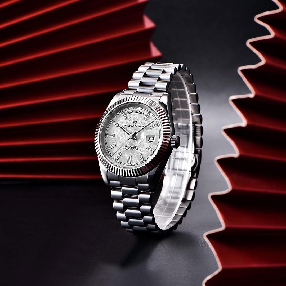 Thumbnail 3 de Pagani Design PD1783: Orologio da uomo classico in acciaio inox, movimento NH36A e vetro zaffiro