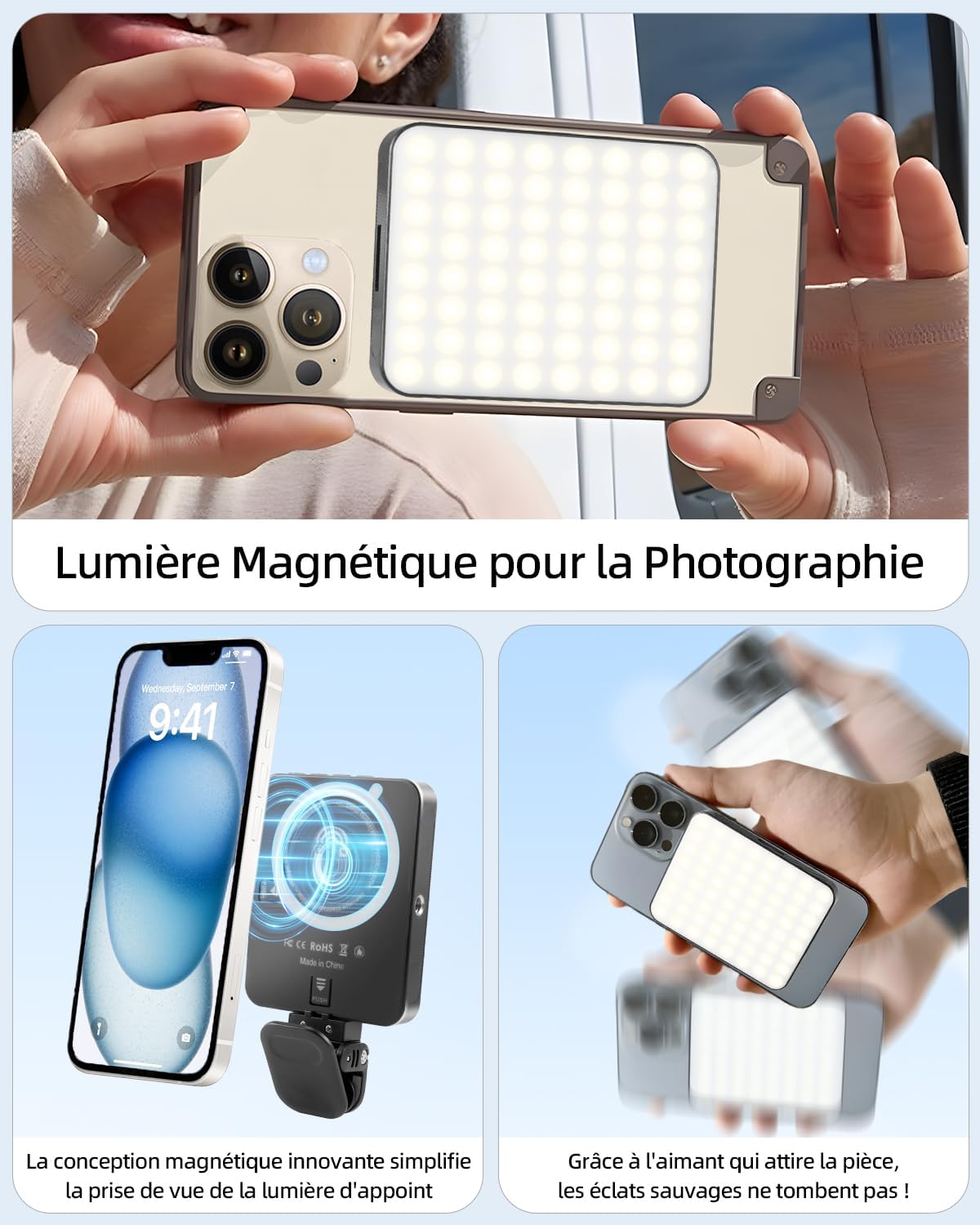 Detalle de Carehabi Magnetic Lumiere Photo 128 perles