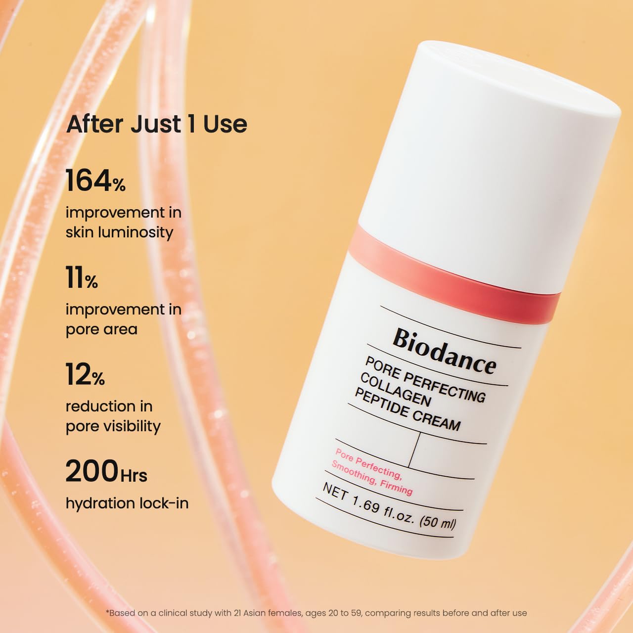 Thumbnail 4 de Biodance Pore Perfecting Collagen Peptide Cream 10 peptides 🎀