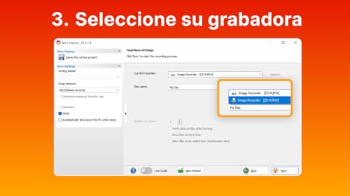 Detalle de Nero Burning ROM 2026: grabación, copiado y seguridad en un único programa para Windows 11/10