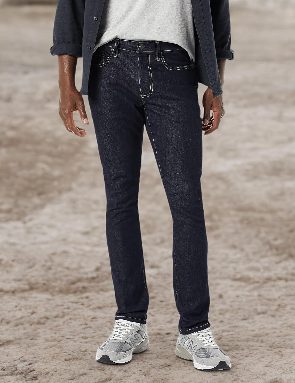 Detalle de Amazon Essentials Men's Skinny-fit High Stretch Jean – Discontinued Colours