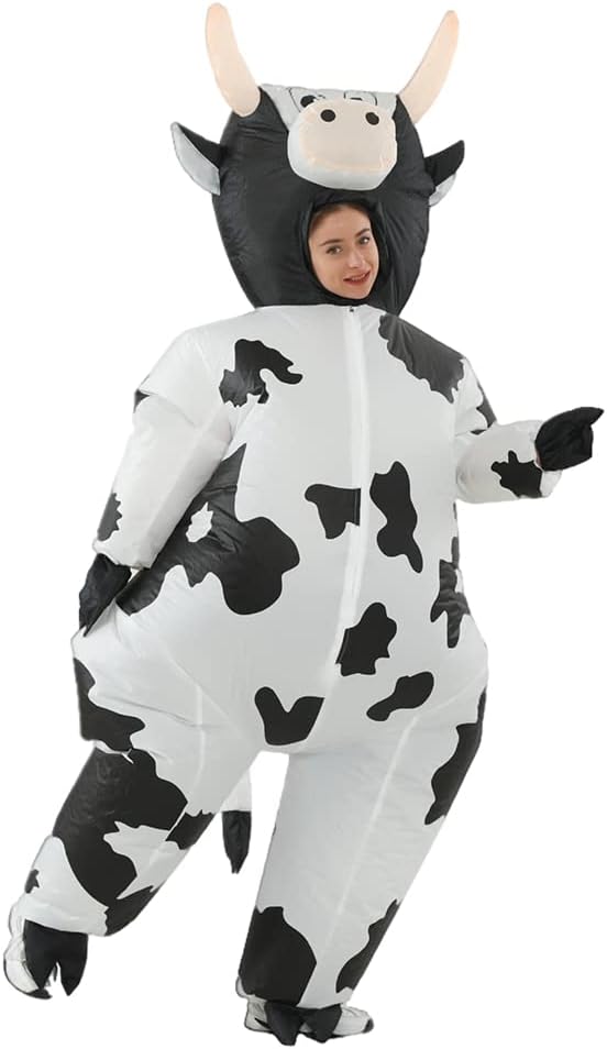 Thumbnail 2 de JASHKE Inflatable Cow Costume for Adults
