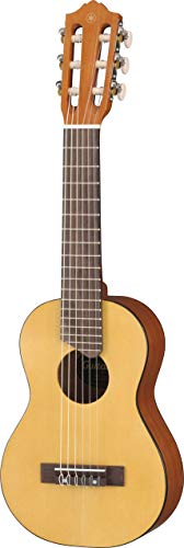 Yamaha GL1 Guitalele: chitarra‑ukulele in legno, 6 corde nylon/acciaio, scala 17'' con custodia inclusa