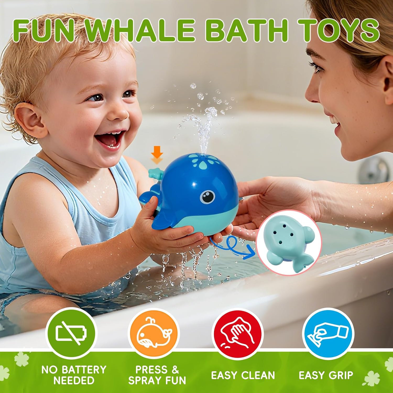 Detalle de Toddler Bath Toy Set, 12-Piece