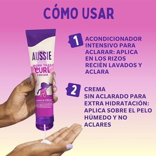 Thumbnail 7 de Aussie Bouncy Curls champú 300 ml + mascarilla 500 ml y crema 160 ml para rizos