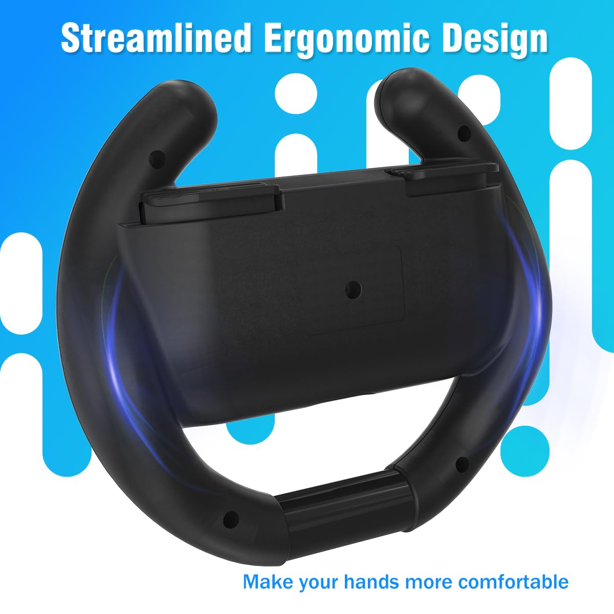 Thumbnail 4 de PURBHE Switch Steering Wheel for Switch 2 Joy‑Con 2