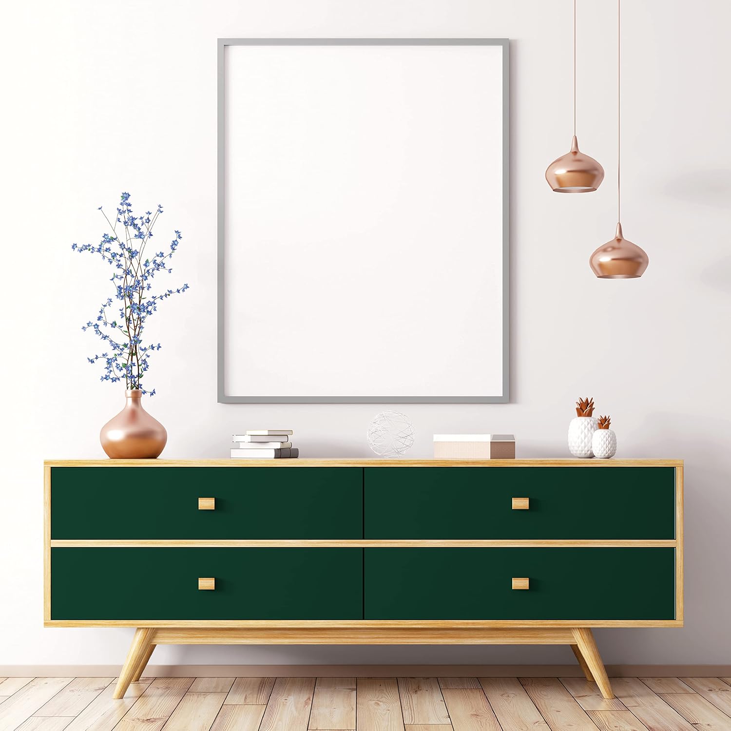 Detalle de Maxmeyer Smalto all’Acqua Poliuretanico Satinato Verde Scuro 2 L