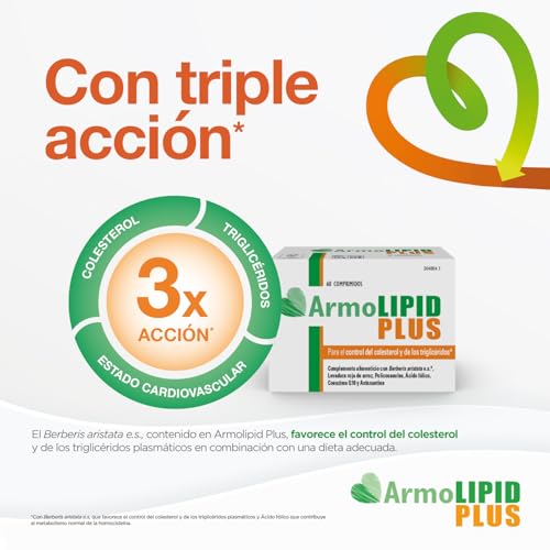 Detalle 2 de ARMOLIPID ArmoLIPID PLUS 60 comprimidos 🩺