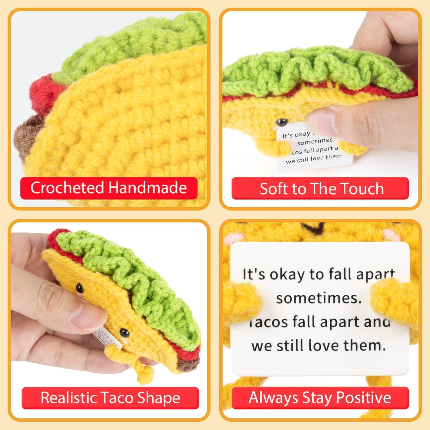 Thumbnail 1 de ALUNME Positive Crochet Basketball Christmas Stocking Stuffers (Emotional Inspirational Gift)