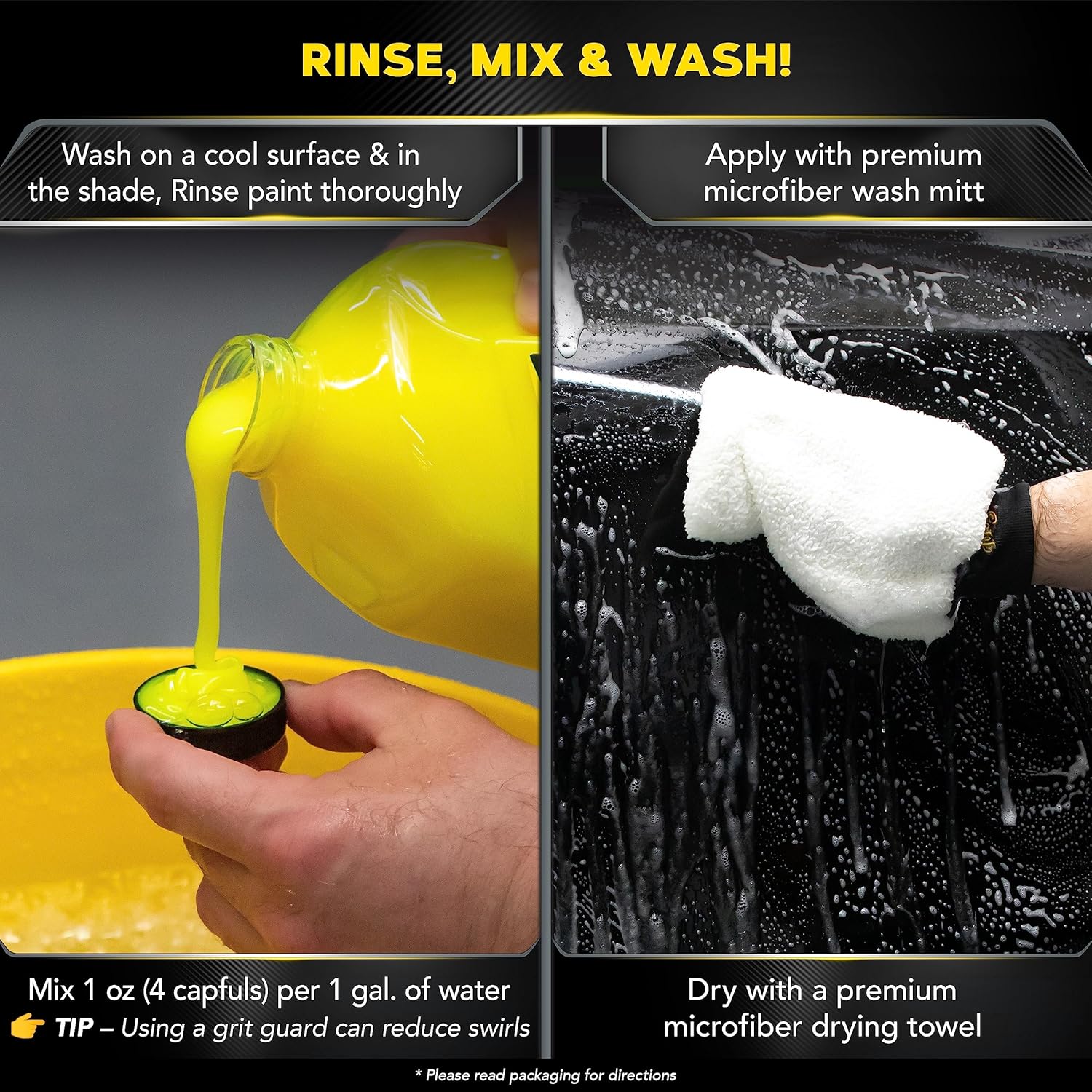 Thumbnail 3 de Meguiar's Ultimate Car Wash & Wax 1.4L (G17748EU) – Deep gloss, just-waxed shine