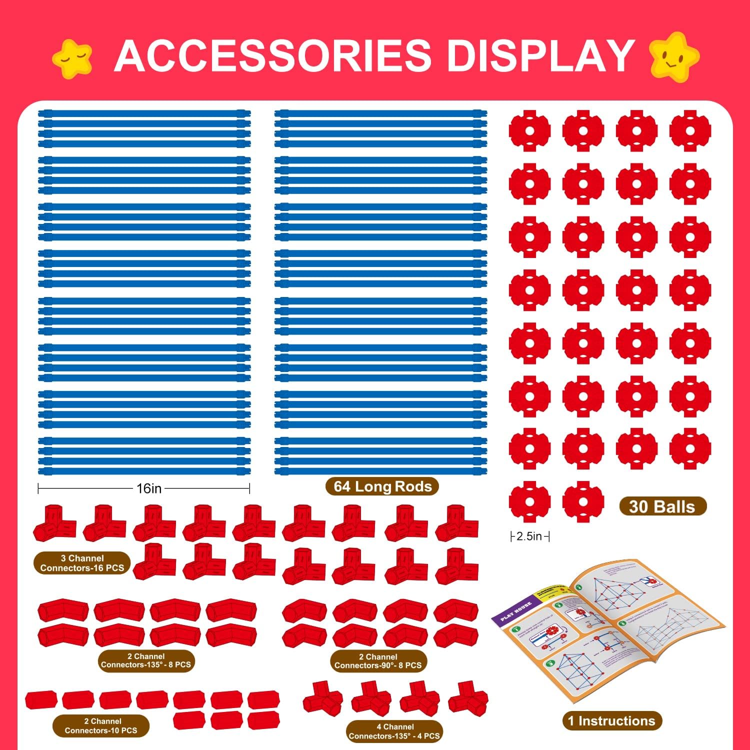Thumbnail 5 de Fort Building Kit for Kids STEM Construction