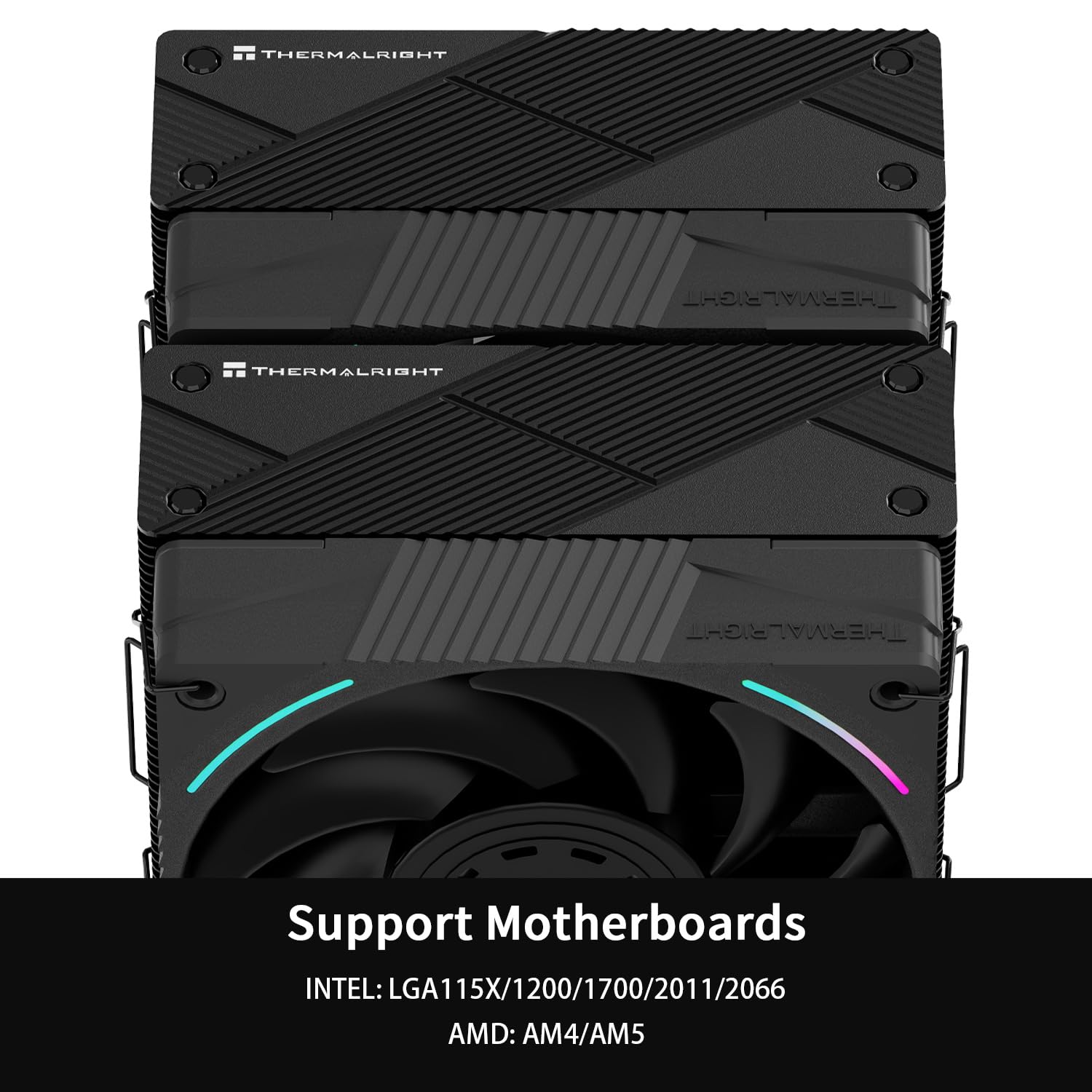 Detalle de Thermalright Phantom Spirit 120 EVO CPU Air Cooler with Dual PWM Fans