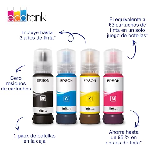 Detalle de Epson EcoTank ET-2922: impresión sin complicaciones para hogares dinámicos