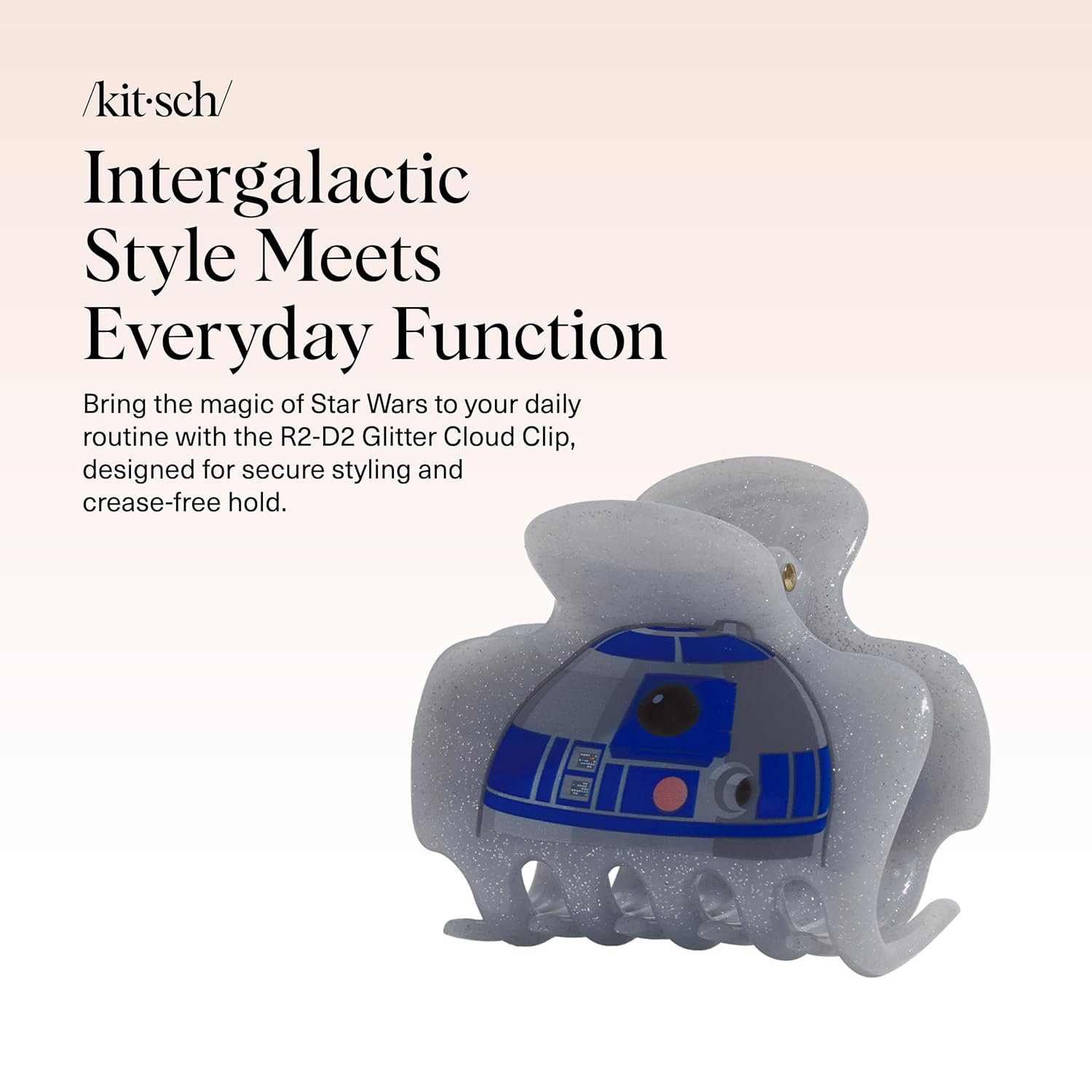Thumbnail 1 de Kitsch x Star Wars R2-D2 Glitter Medium Hair Clip