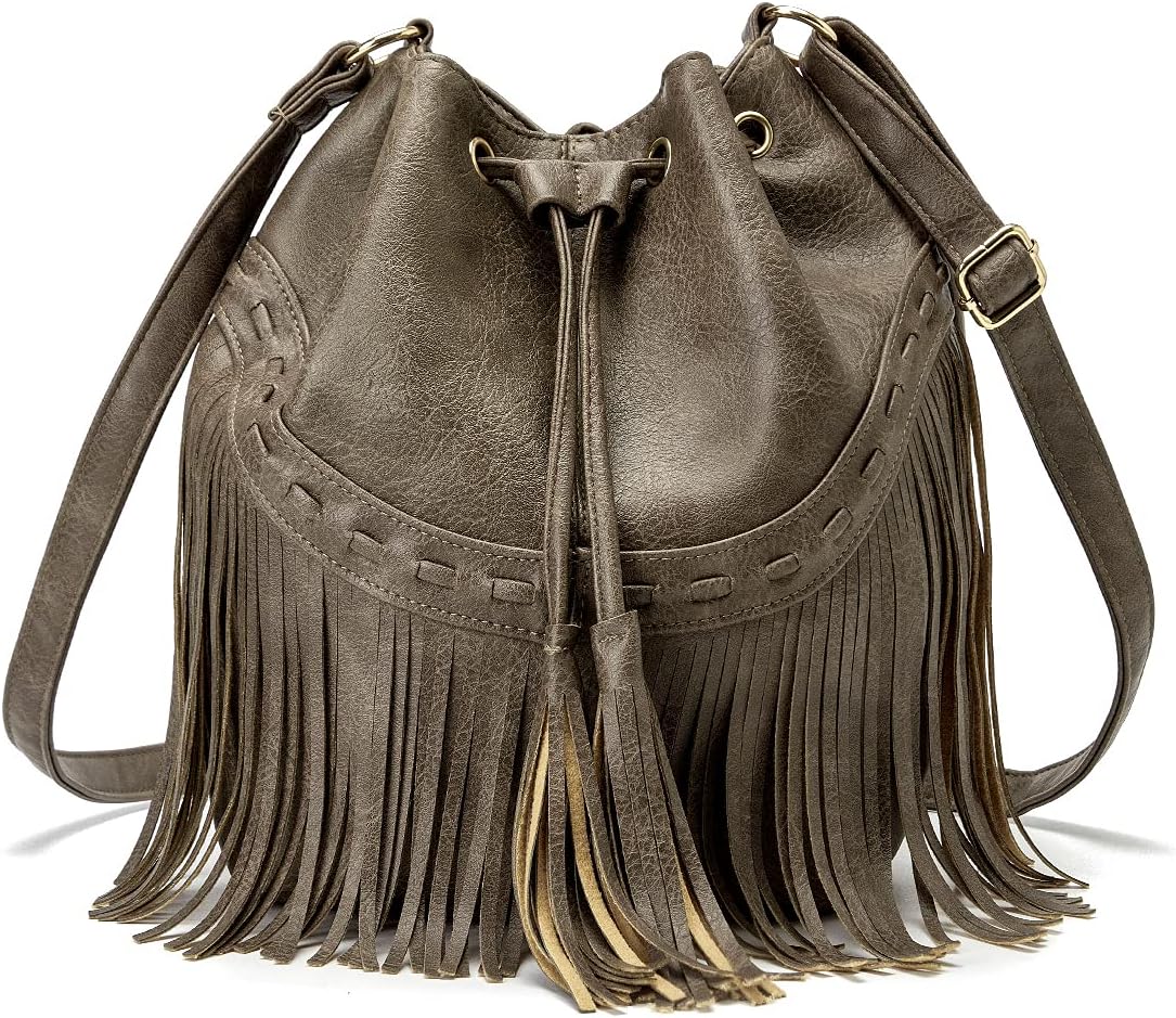 Detalle de Gladdon Leather Bucket Bag for Women