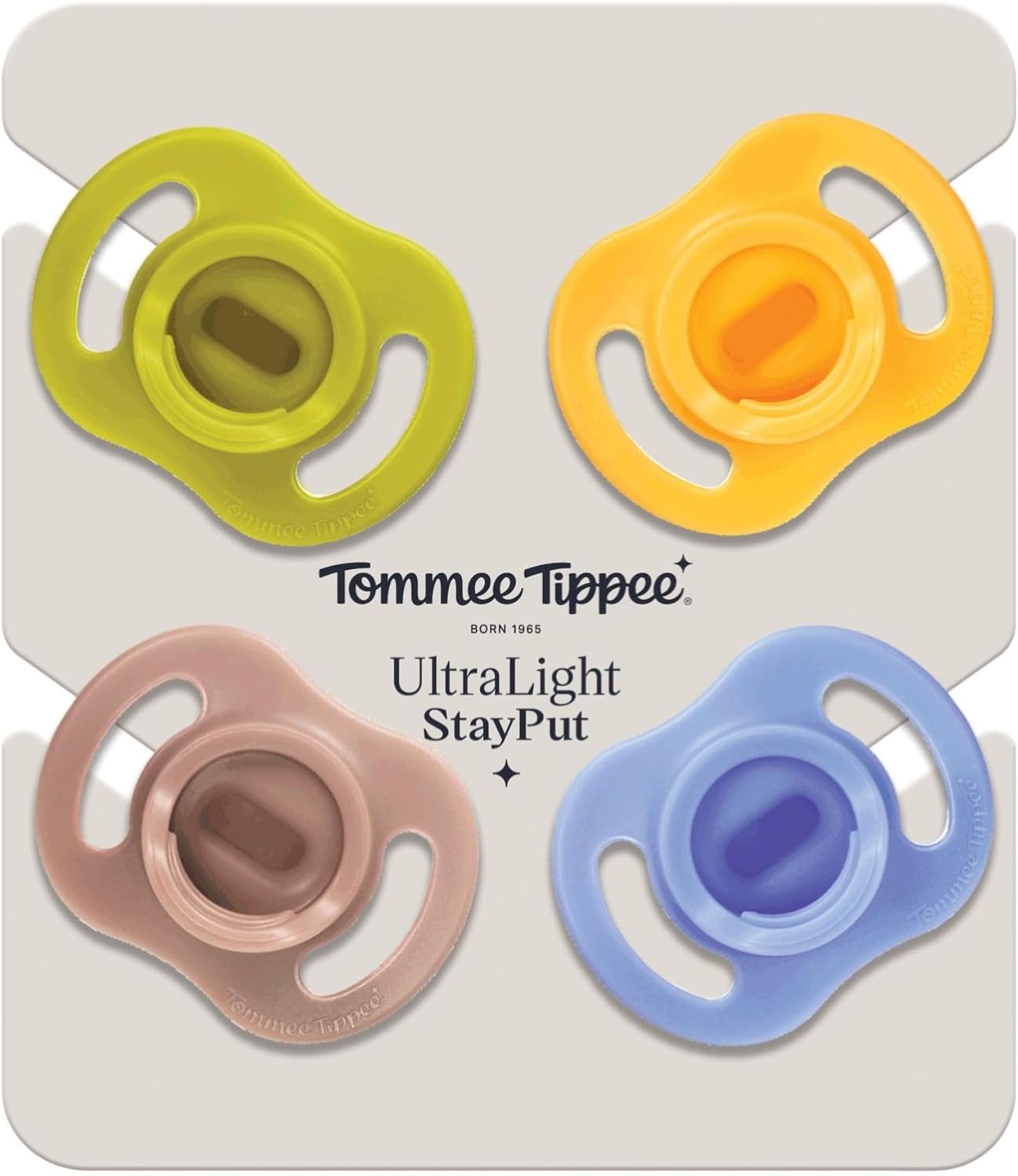 Thumbnail 6 de Tommee Tippee Sucette Ultra-légère Toujours en Place (6-18 Mois) – Lot de 4, silicone monobloc orthodontique