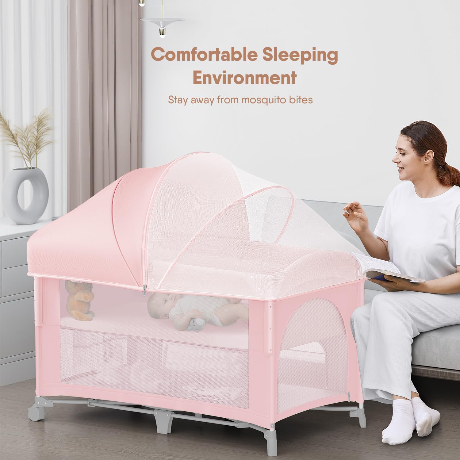 Thumbnail 1 de Obee Odee Baby Bassinet, Large Size