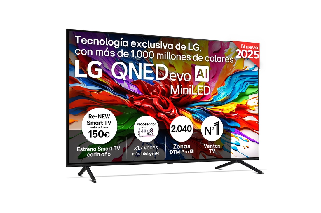 Detalle de LG 55QNED9EA6A Smart TV 55" 4K MiniLED