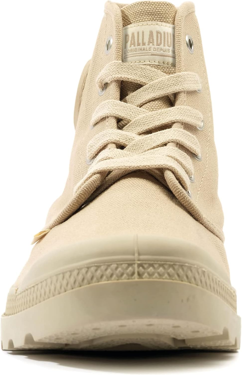 Detalle 2 de Palladium Pampa Hi snörstövlar för män, beige, EU 45