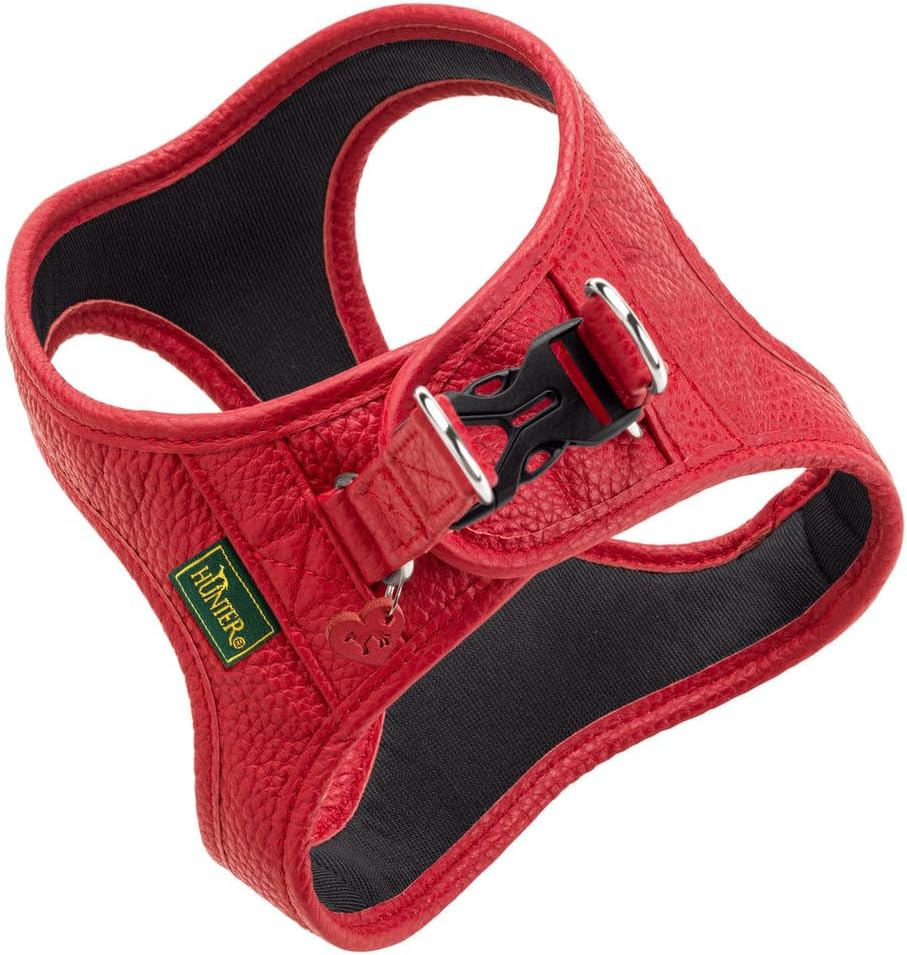 Thumbnail 6 de HUNTER Hundegeschirr Love XS–S, Lederrot ❤️🐶🐕 🐾