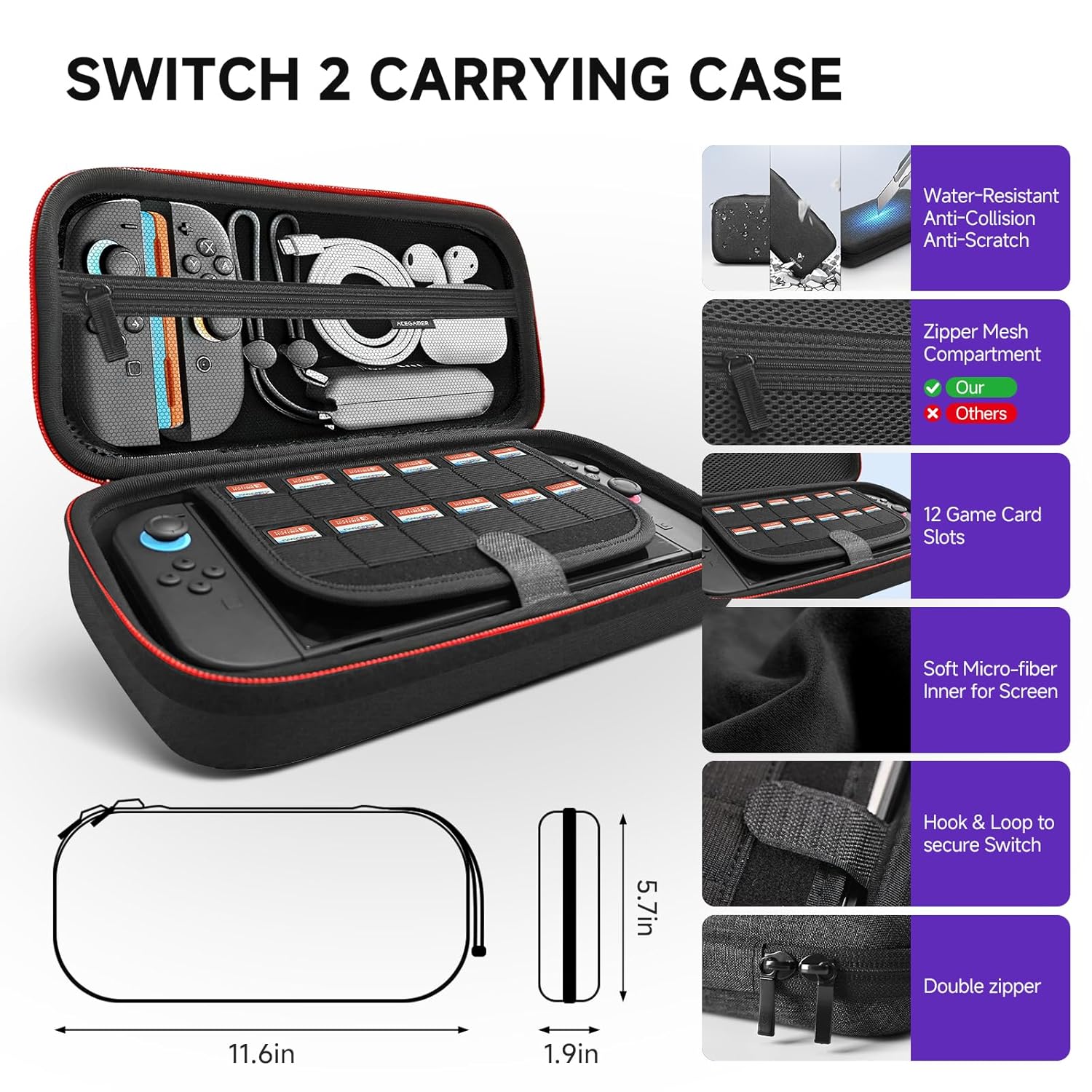Detalle 1 de AceGamer Pro Bundle for Switch 2