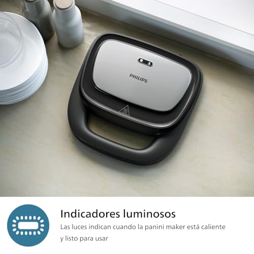Thumbnail 5 de PHILIPS 5000 Sandwichera Grill 3 en 1 (750 W) con placas antiadherentes