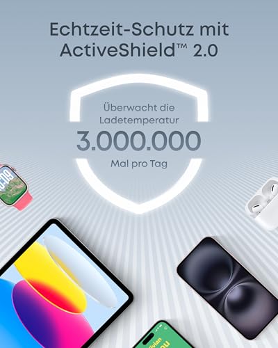 Detalle 2 de Anker Zolo Powerbank 20000mAh, 30W Max mit integriertem USB-C-Kabel