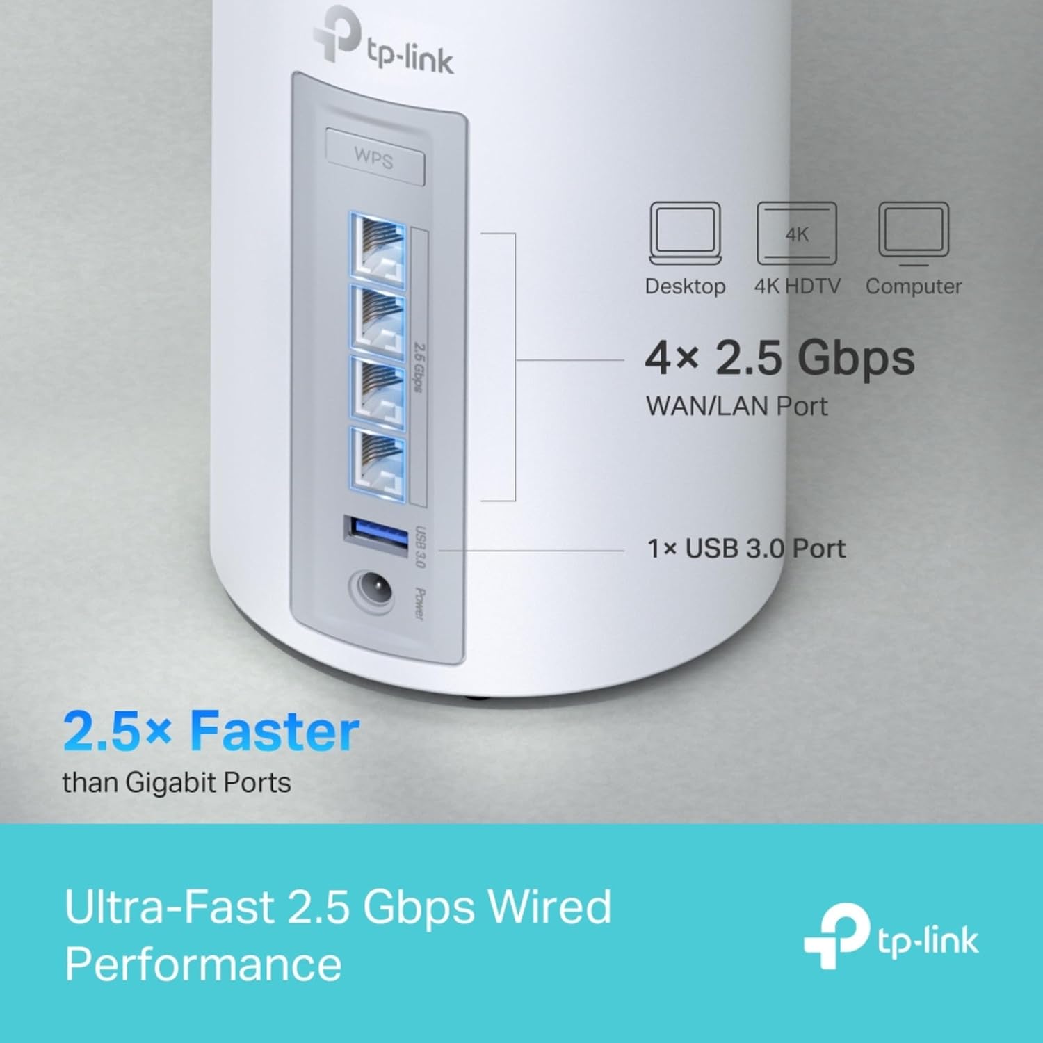 Thumbnail 4 de TP-Link Deco BE65 BE9300 320MHz Wi‑Fi 7 Router