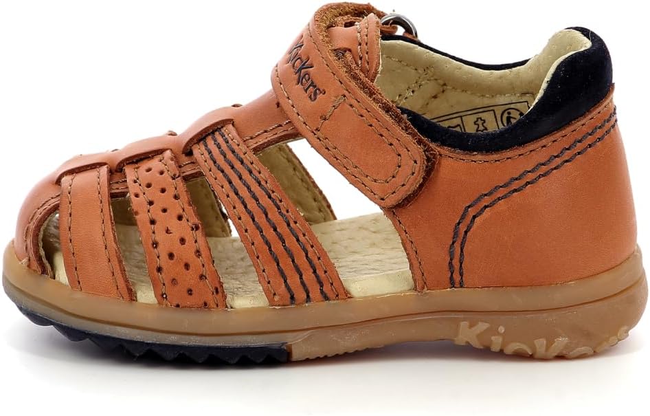 Detalle 2 de Kickers Platiback Baby – Jungen Sandalen