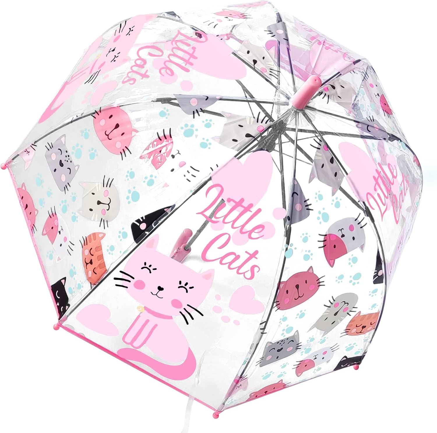 Detalle 2 de Kids Clear Bubble Umbrella for Safe Walks