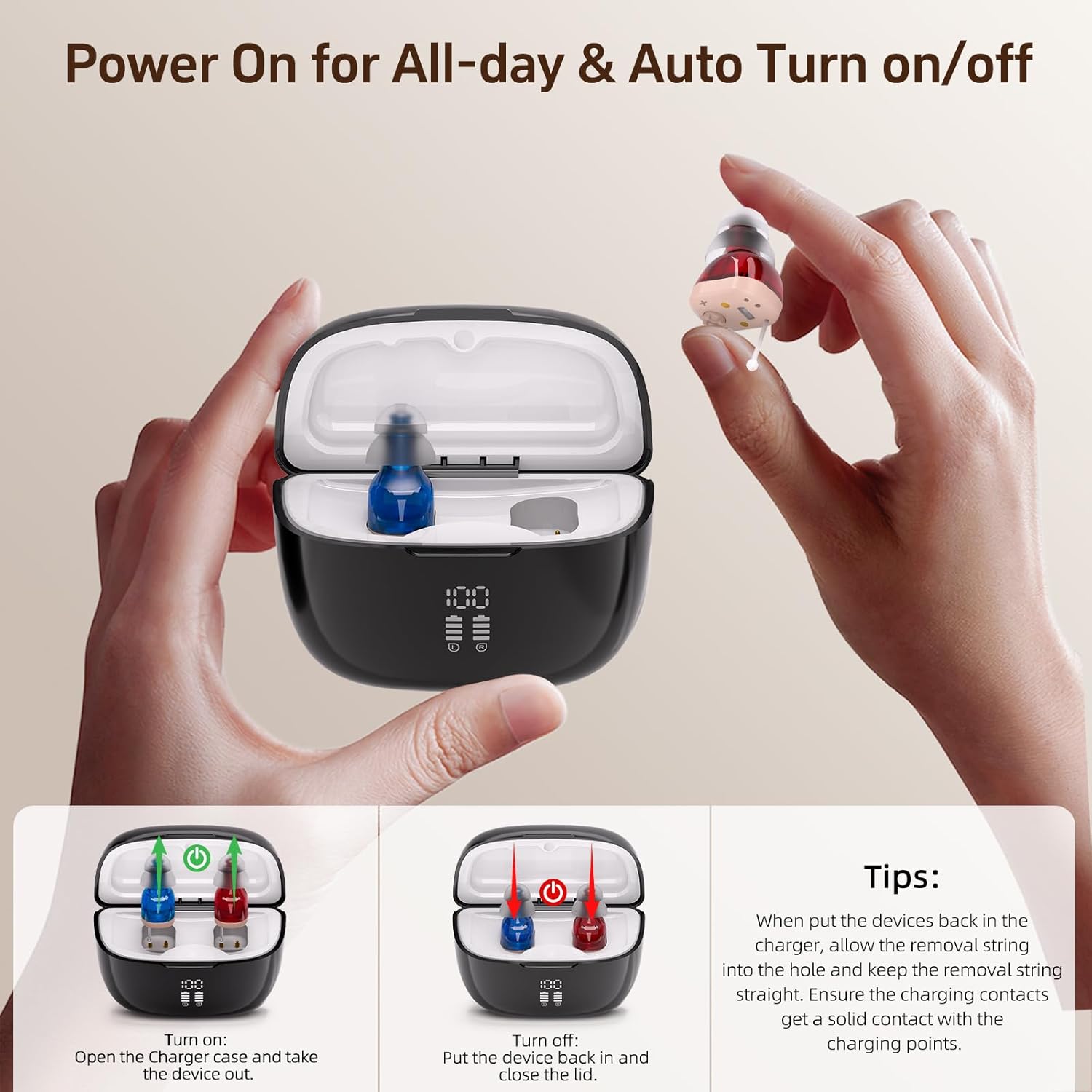 Thumbnail 1 de Rechargeable Sound Device for Seniors 18 hours
