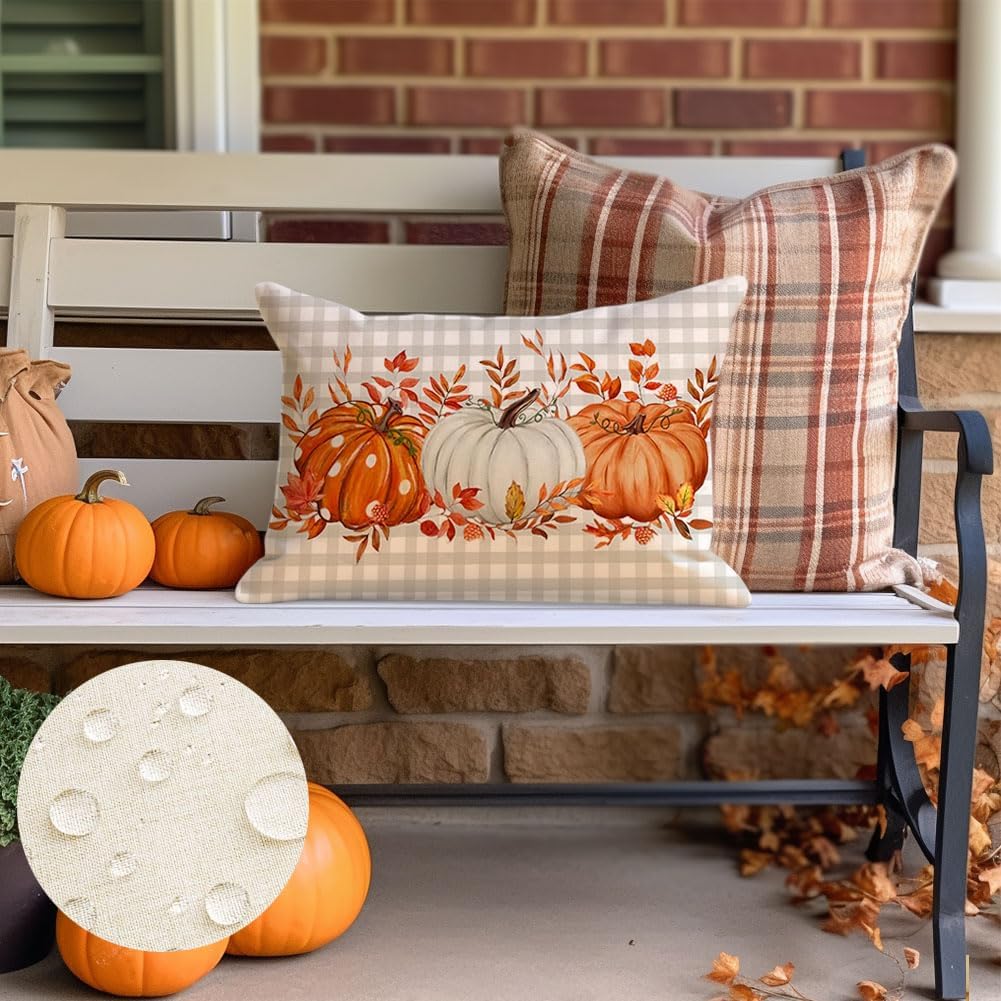 Detalle 2 de RABUSOFA Fall Pillow Cover 12x20