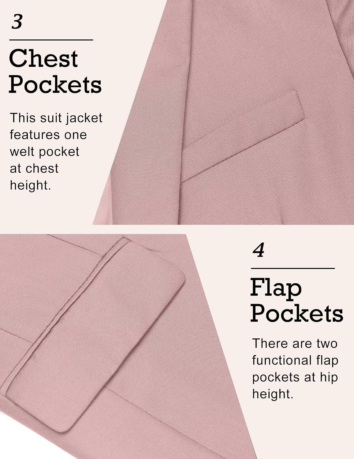 Detalle de COOFANDY Men's Sport Coat in Twill