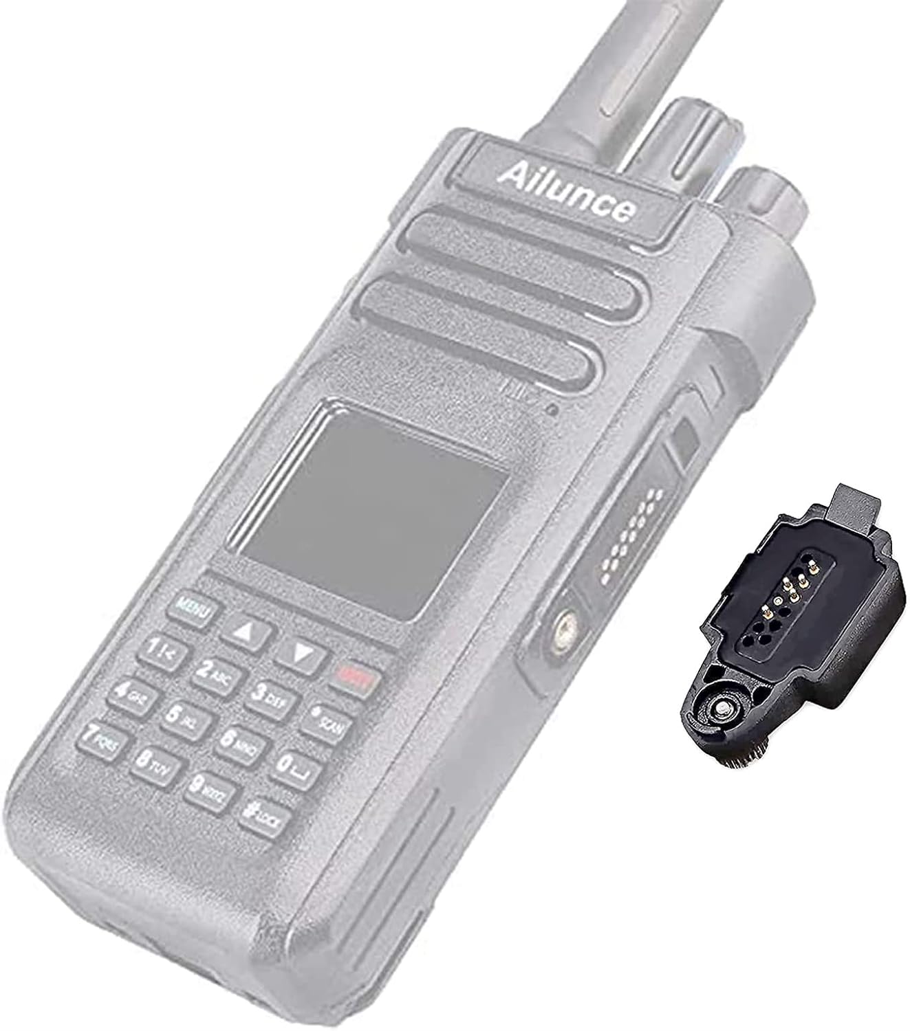 Thumbnail 1 de Retevis adaptateur audio pour talkies walkies (compatible Ailunce HD1 DMR, Retevis RT648/RT82/RT29, Motorola GP328Plus)