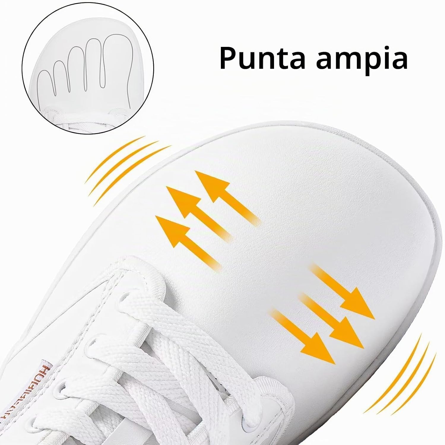 Detalle 2 de HOBIBEAR Scarpe a piedi nudi unisex con puntera larga, minimaliste e zero drop