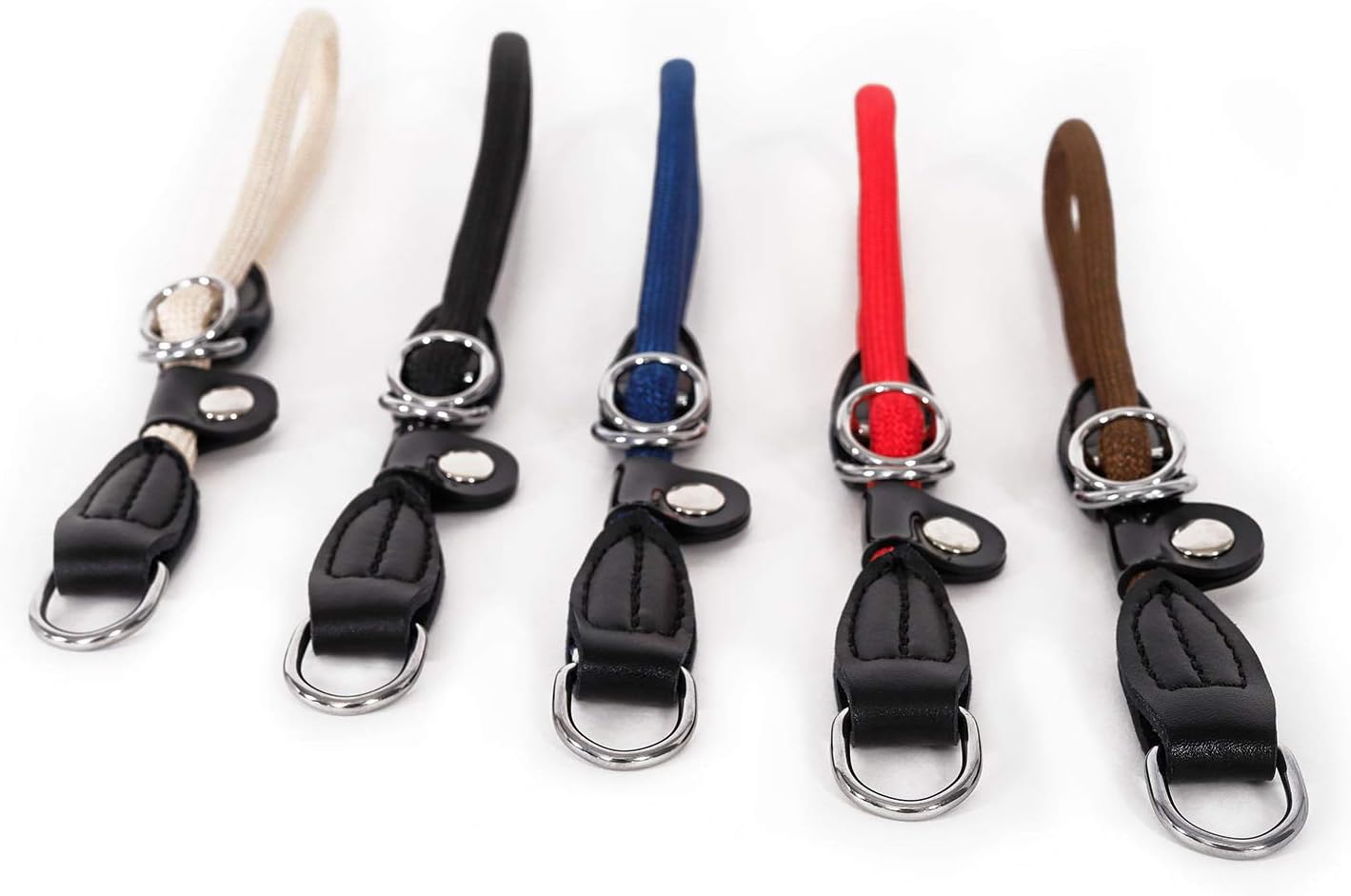 Thumbnail 5 de lionto Hundehalsband aus Nylon mit Zugstopp – 35 cm, 0,8 cm dick, schwarz