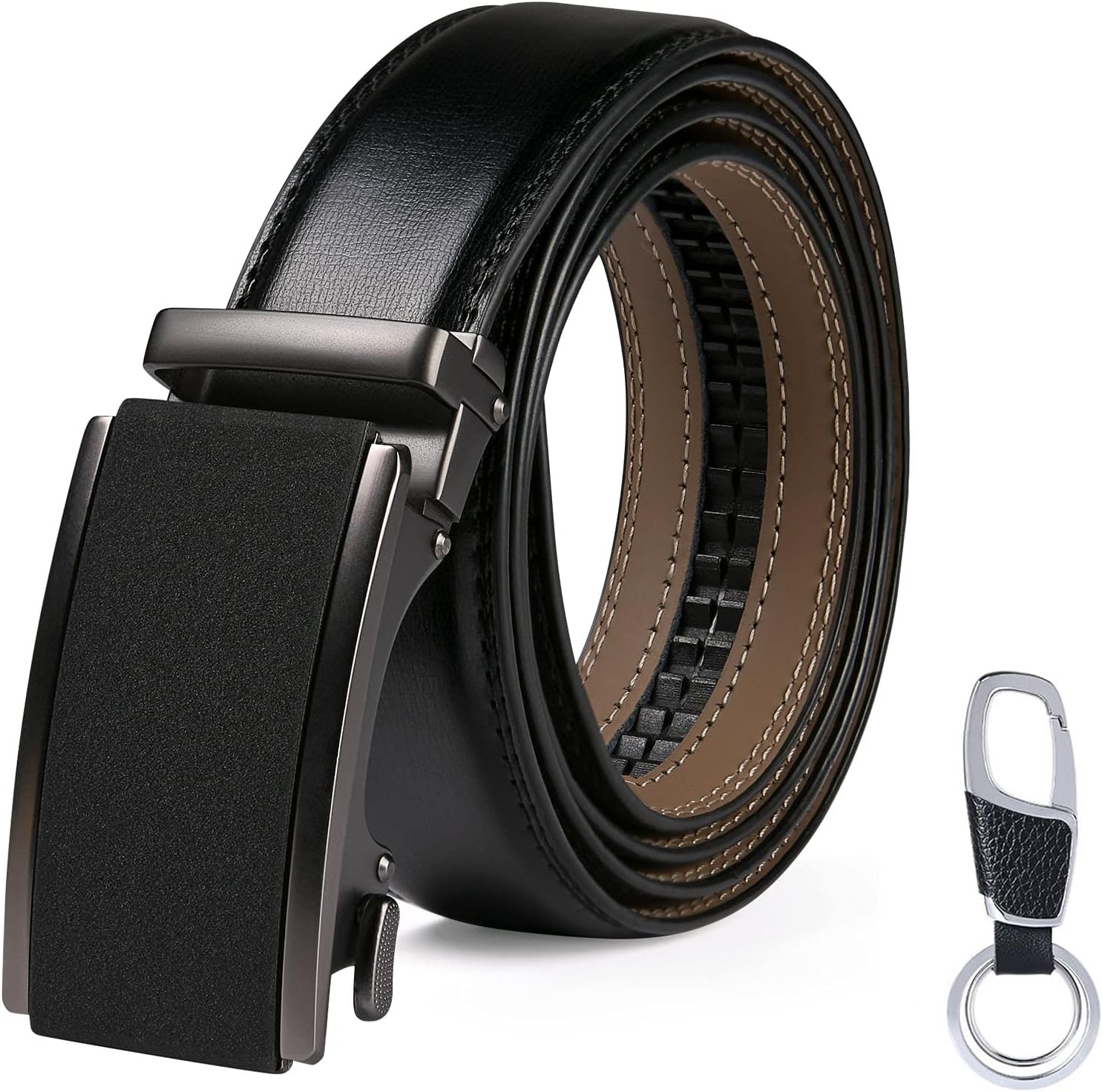 Detalle de flintronic Cintura in Pelle 3,5 cm 130 cm