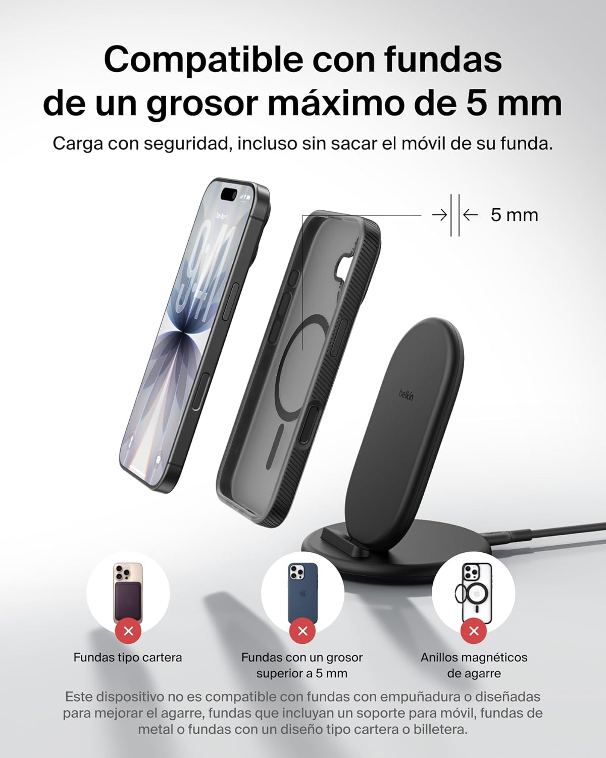 Thumbnail 4 de Belkin BoostCharge Cargador Inalámbrico