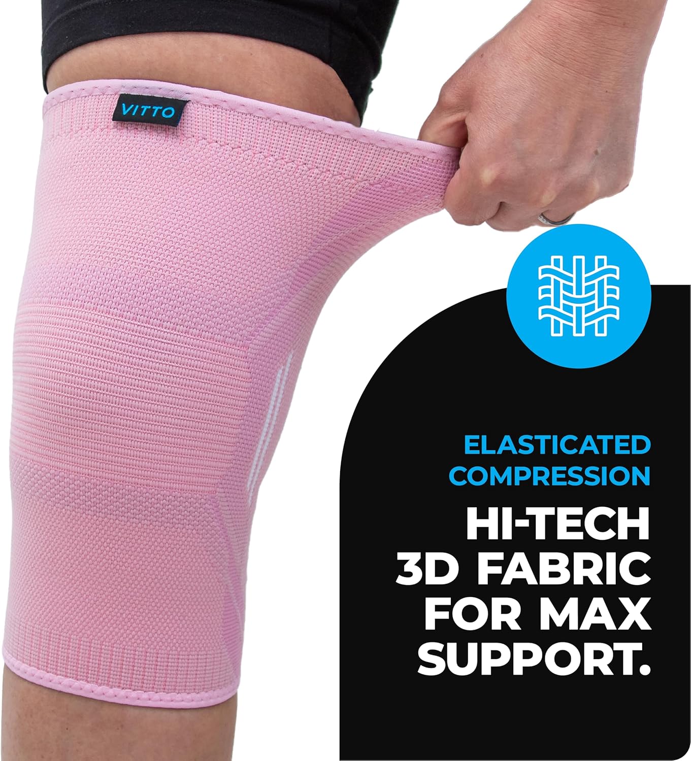 Thumbnail 3 de VITTO Knee Support for Women & Men — Versatile Knee Sleeve for Arthritis, Meniscus Tear, and Joint Pain