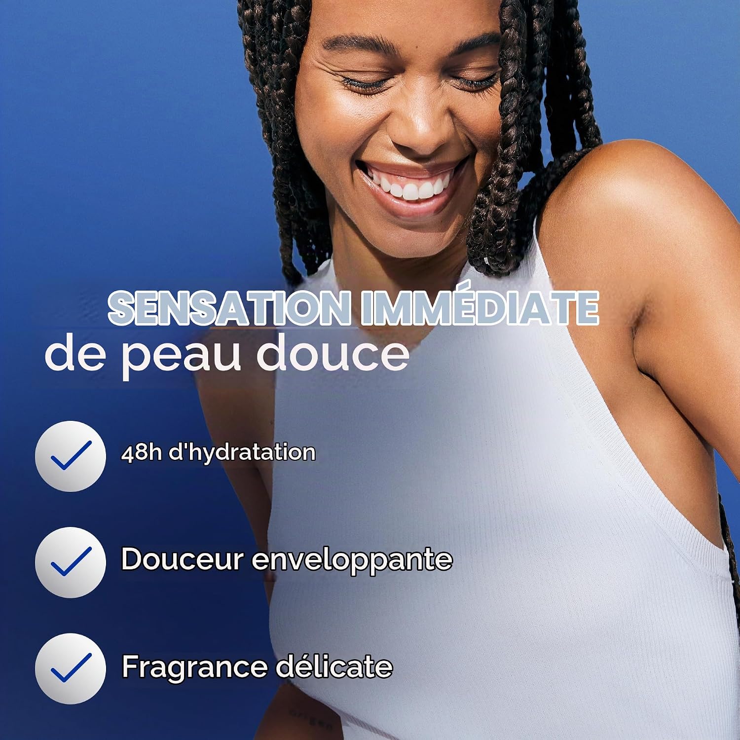 Detalle de NIVEA Crèmeolie Kersenbloesem & Jojoba-olie, bodycrème van 400 ml
