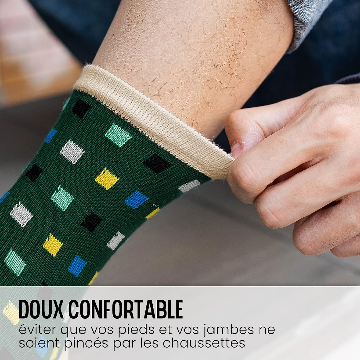 Thumbnail 2 de PUTUO Chaussettes 5 Doigts Homme