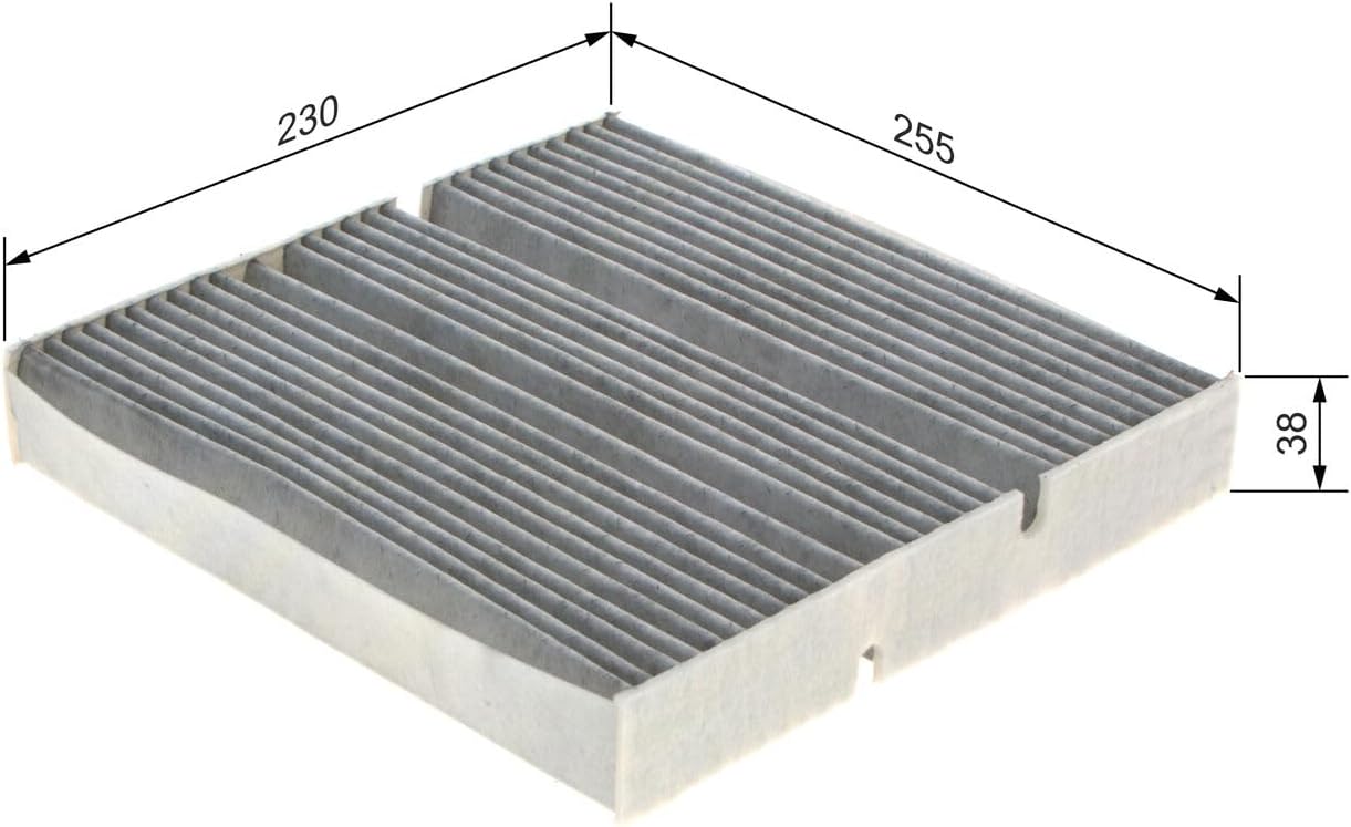 Thumbnail 4 de Bosch Filtro Abitacolo ai Carboni Attivi R5609: ricambio per ridurre odori, polveri e appannamento