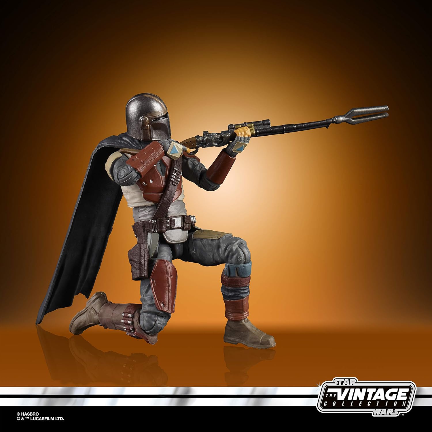 Detalle de Star Wars E8086AS00 ヴィンテージ・コレクション マンダロリアン 3.75インチ アクションフィギュア