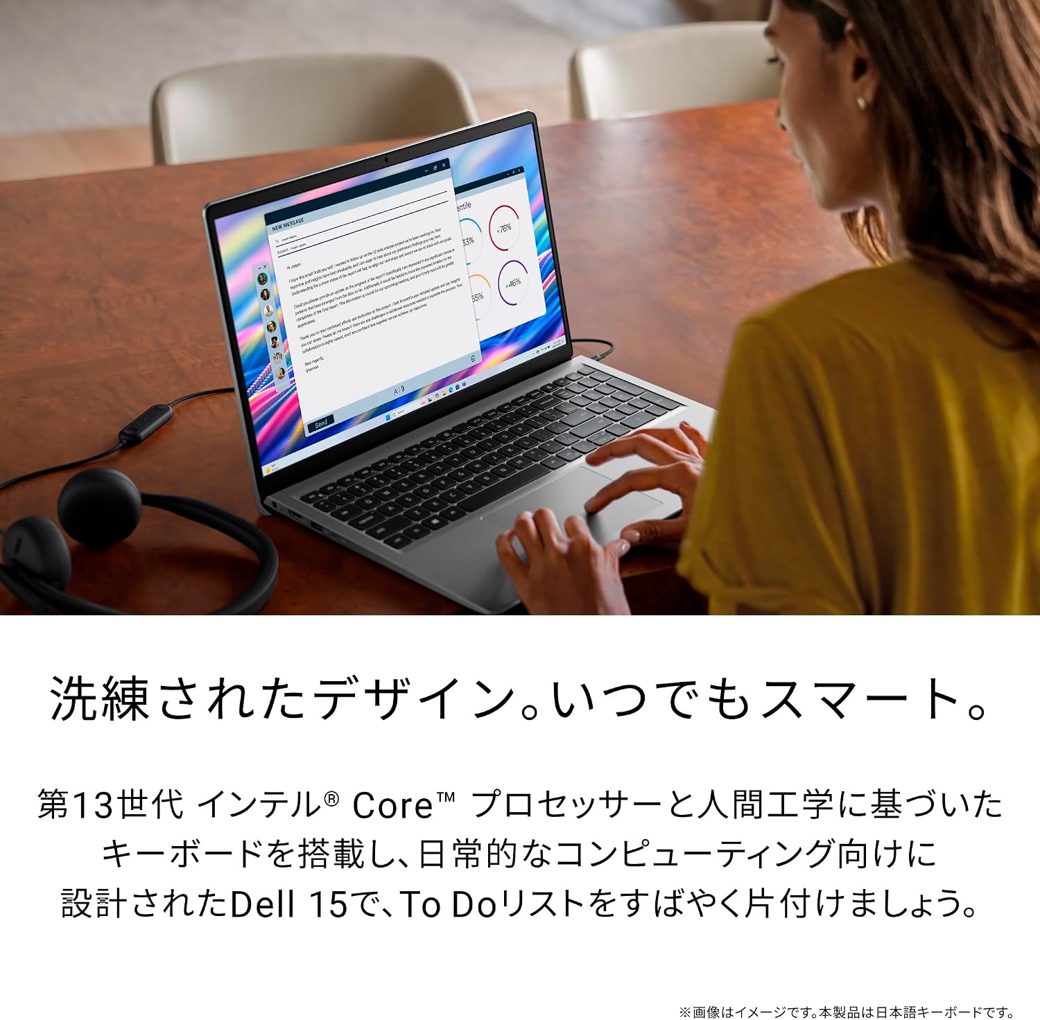 Thumbnail 1 de Dell 15 DC15250 ND65-GHM3SA 15.6インチノートPC Core i5・16GB・512GB SSD