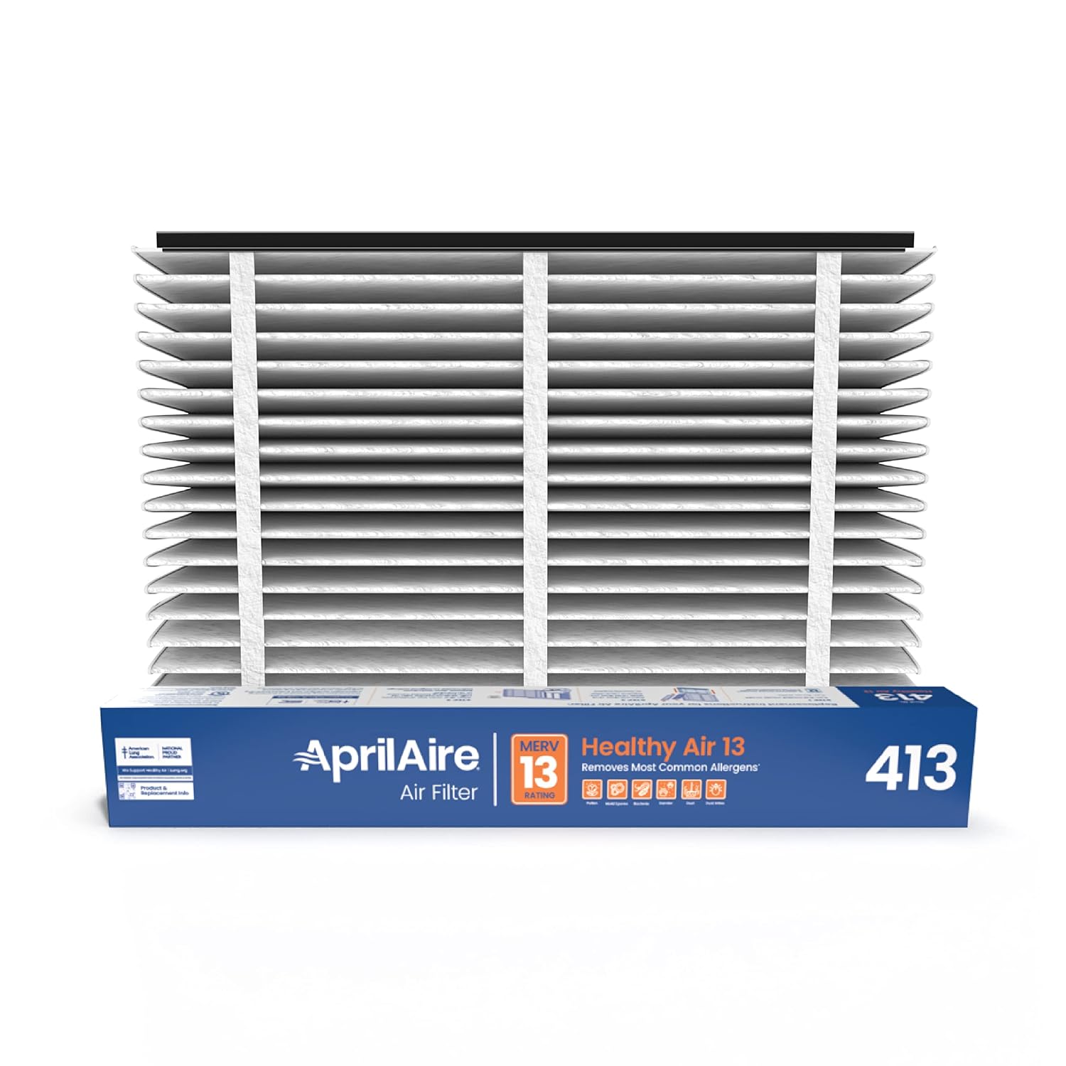 Detalle de AprilAire 413 MERV 13 Air Filter 16x25x4 ๐