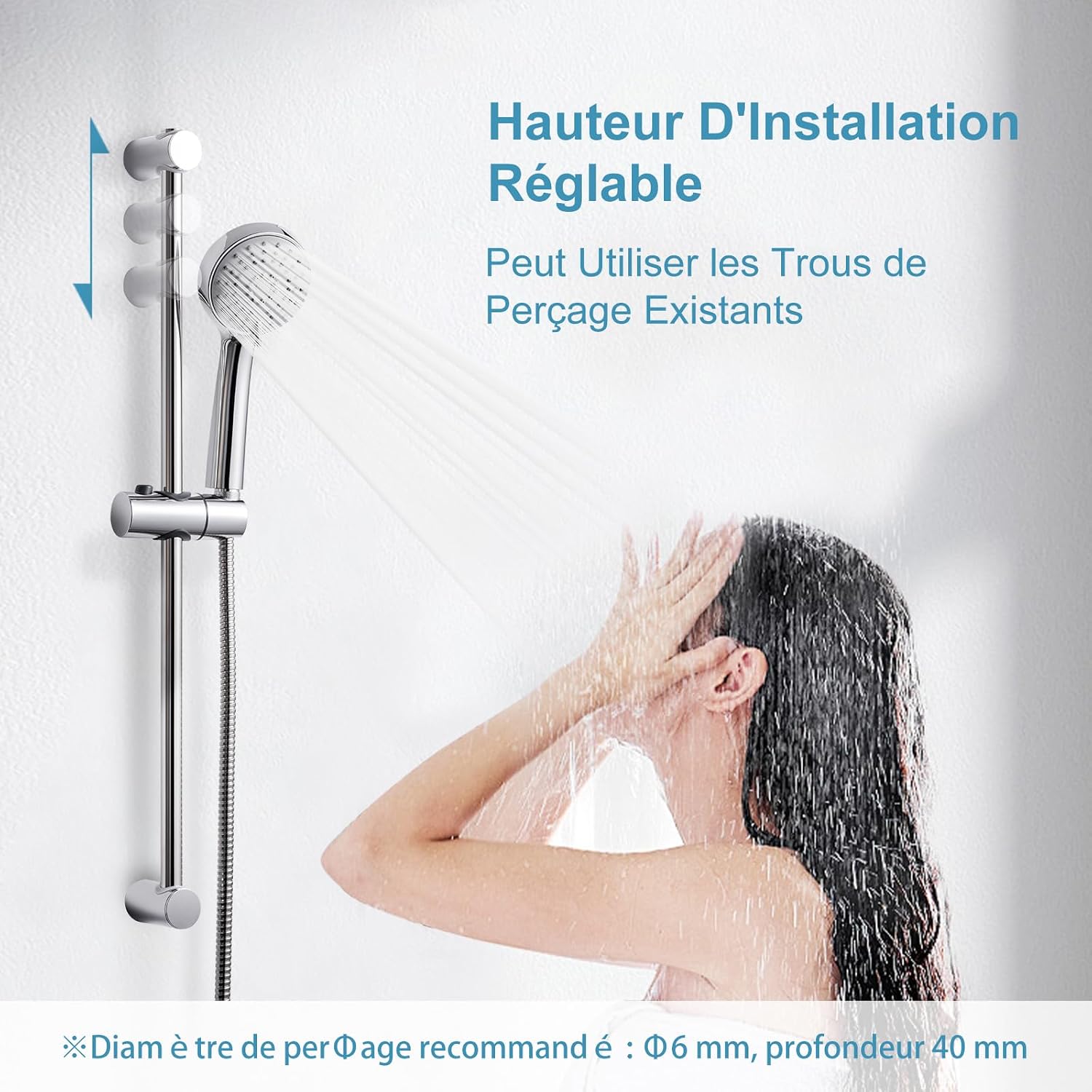 Thumbnail 5 de OFFO Colonne de Douche 60 cm
